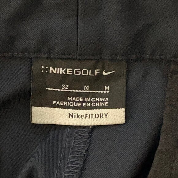 Nike Mens DriFit Navy Blue Golf Shorts 32/Med - Picture 7 of 7